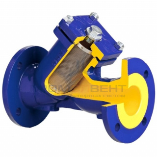 Фильтр грубой очистки BROEN V821 - Ду80 (Фланец/Фланец, PN16, Tmax 300°C)