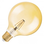 Лампа филаментная светодиодная шар Osram LED Vintage GLOBE G125 51 6.5W/824 DIM 650lm E27 Filament