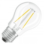 Лампа филаментная светодиодная шарик Osram LED PCL P40D 5W 827 230V CL E27 DIM 470lm Filament