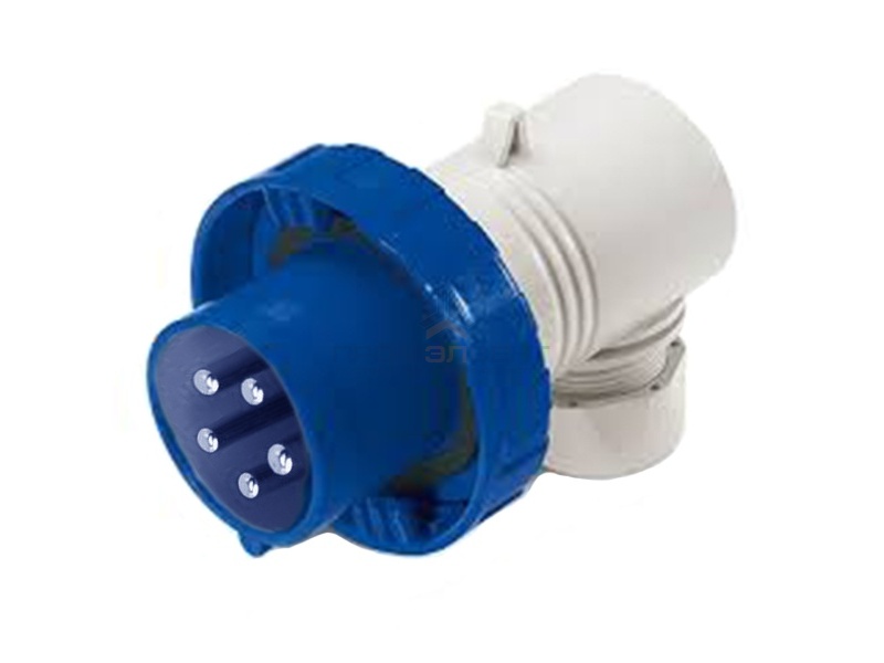 Вилка кабельная угловая DKC Quadro IP67 16А 3P+E+N 400В