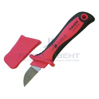 Нож для резки кабеля HAUPA VDE 1000V прямое лезвие 50мм