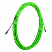 Протяжка кабельная из плетеного полиэстера Fortisflex PET d4mm L20m зеленый