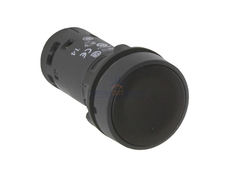 Кнопка Schneider Electric XB7NA21 c возвратом 1НО 22мм черная